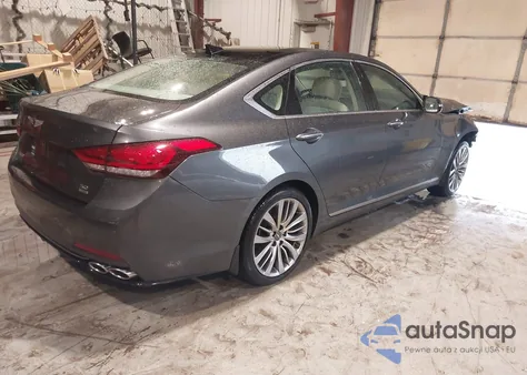 2020 Genesis G80 5.0 Ultimate Awd из США, поврежденный, VIN KMTFN4JF0LU334792